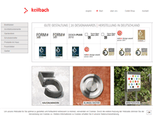 Tablet Screenshot of keilbach.com